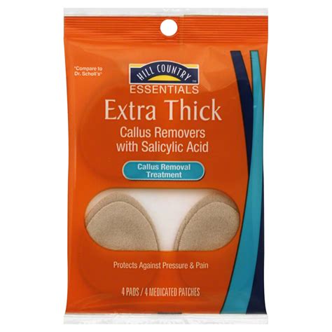Hill Country Essentials Extra Thick Medicated Callus Removers Shop