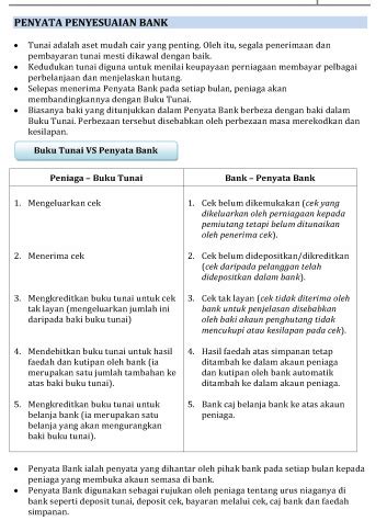 Penyata penyesuaian bank penyata penyesuaian bank. PENYATA PENYESUAIAN BANK by tan55183 - Flipsnack