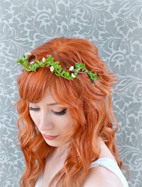 Woodland Headband Floral Vine Crown Fairy Head Piece Hair