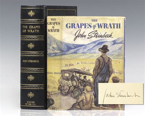 The Grapes Of Wrath John Steinbeck First Edition Rare Book