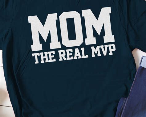 mom the real mvp shirt cute sports mom shirt sports mom t etsy