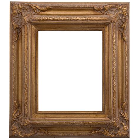Ornate Real Wood Frame 3etl Warm Gold Frame