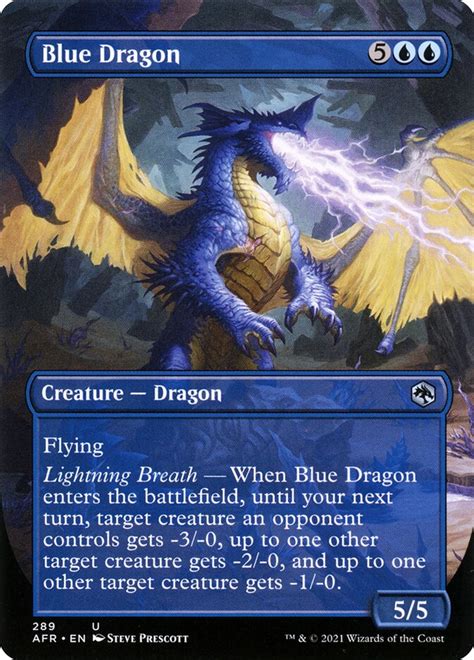 Blue Dragon · Adventures In The Forgotten Realms Afr 289 · Scryfall
