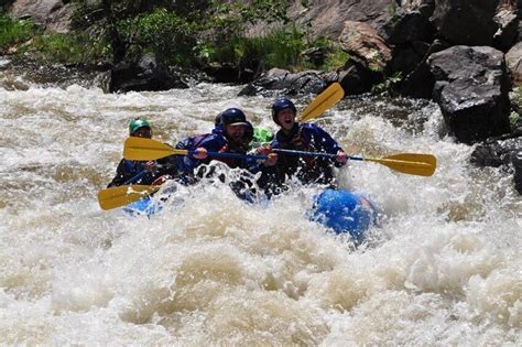 Advanced Whitewater Rafting In Clear Creek Canyon Near Denver