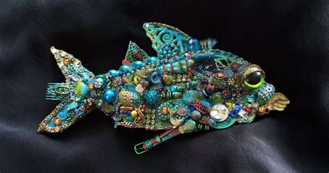 Fish Mosaic So Cool Mosaic Fish Fish Mosaic Mosaic Animals