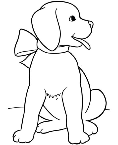 Lab Puppy Coloring Pages at GetColorings.com | Free printable colorings pages to print and color