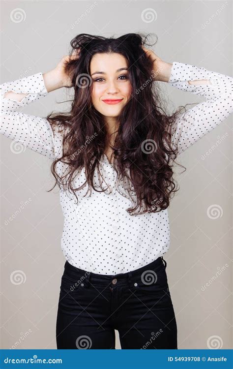 She Needs A Hair Stylist Stock Photo Image Of Polka 54939708