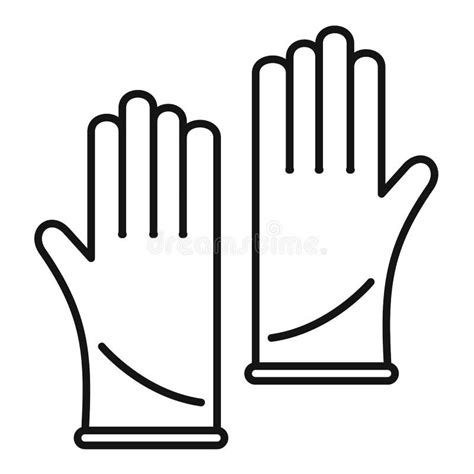Lab Gloves Icon Stock Illustrations 1180 Lab Gloves Icon Stock