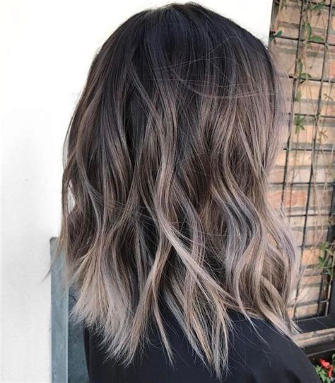 Cool Toned Brunette Hair With Ash Ombre Hair Inspo Color Gorgeous Hair Color Brown Hair Balayage