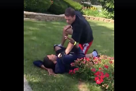Police Investigate Video Of An Off Duty Officer Pinning A Teenager