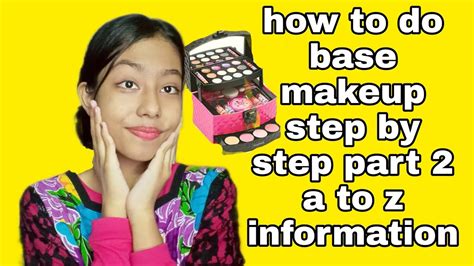 How To Do Makeupstep By Step Makeupa To Z Information By Fly Beauty