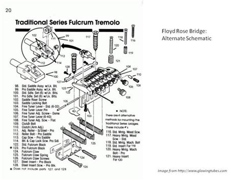 Floyd Rose Tremolo Schematics And Diagrams Circuit Diagram