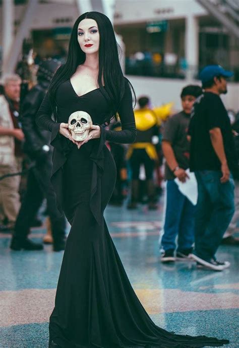Morticia Addams Cosplay By Ashlynne Dae Costume Halloween Cool