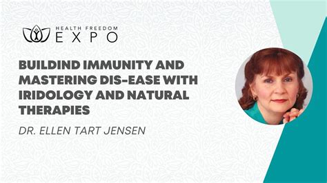 Dr Ellen Tart Jensen Building Immunity And Mastering DIS EASE With