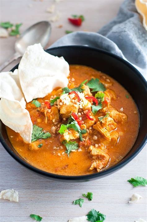 This 30 minute pressure cooker chicken korma curry is simple to make and uses everyday ingredients. Pressure Cooker Chicken Curry Recipe | My Sugar Free ...