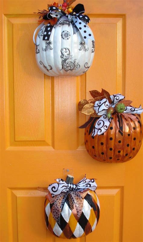 Consider this project from lovely indeed a minimalist approach to the pumpkin decor. Pumpkin Decorating And Carving Ideas For Halloween