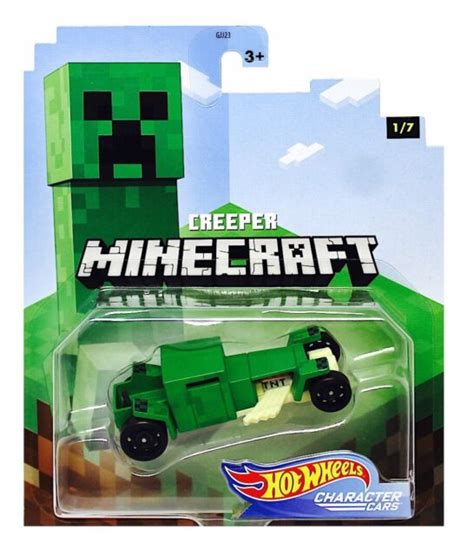 Hot Wheels Minecraft Creeper 1 Of 7 Character Car 2020 For Sale Online