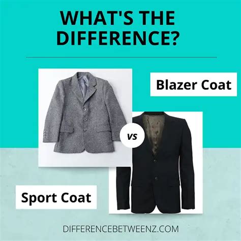 Differences Between Blazer And Sport Coat Difference Betweenz