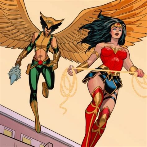 Hawkgirl And Wonder Woman In 2022 Hawkgirl Dc Comics Vertigo Comics