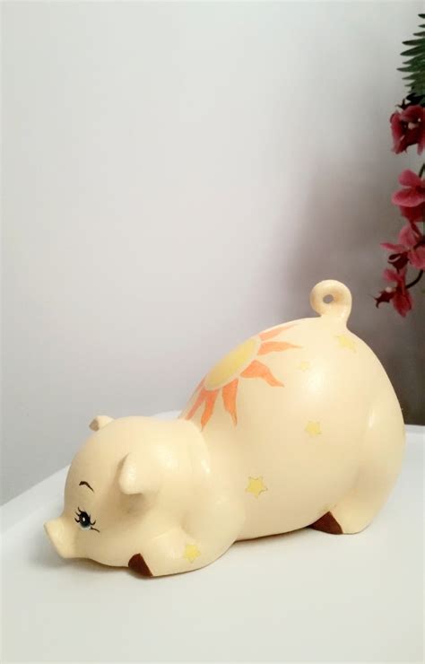 Glow In The Dark Piggy Bank Baby Piggy Bank Personalized Etsy