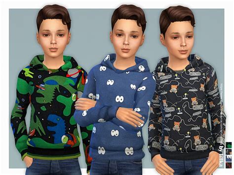 Hoodie For Boys P21 By Lillka From Tsr Sims 4 Downloads