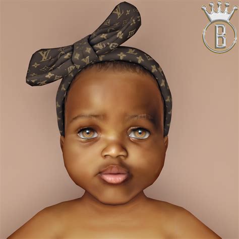 Carbon Sims 4 Baby Nyeema Infant Skin