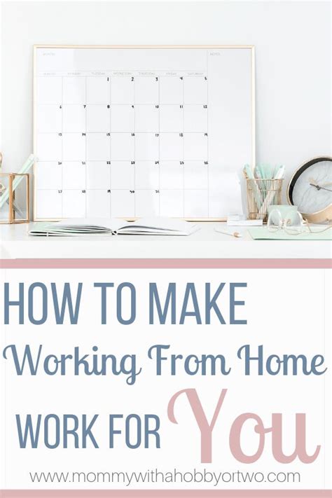How To Make Working From Home Work For You Working From Home Work On