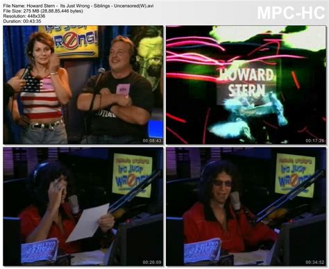 Howard Stern Its Just Wrong Show Losing Babes Get Stripped Groped By Borther
