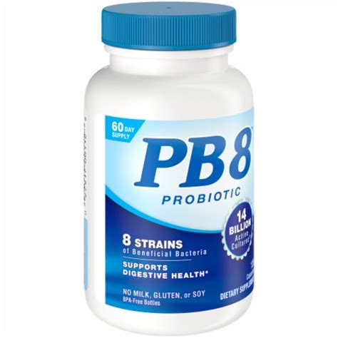 Pb8 Probiotic Digestive Health Dietary Supplement 120 Ct Kroger