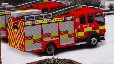 Lancashire Fire Rescue Appliance Els Gta 5 Mods