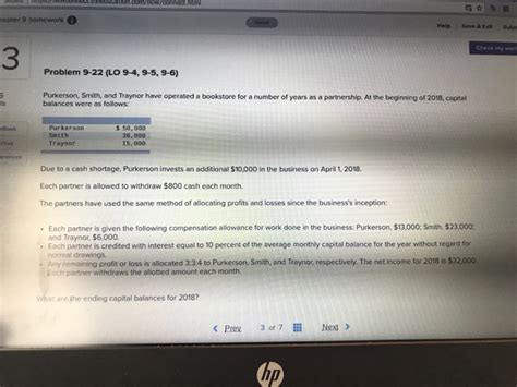 Paying a balance due or receiving a refund. ng of 2018, capital balances were as follows: Due to a ...