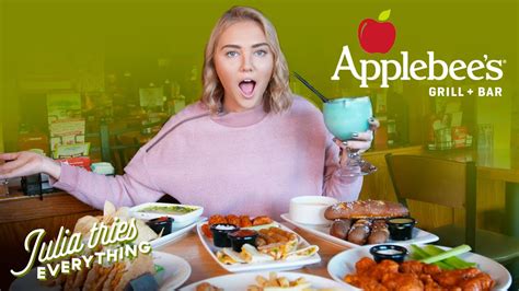 Trying The Most Popular Menu Items At Applebee S