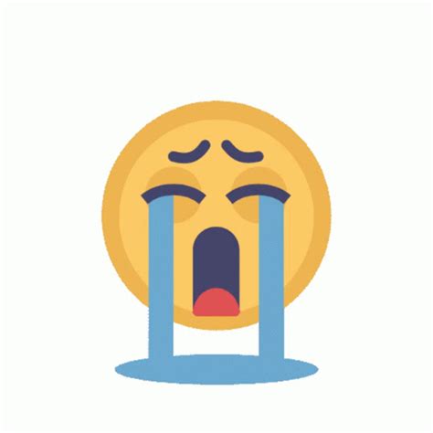 Emoticon Emoji Sticker Emoticon Emoji Crying Discover Share Gifs