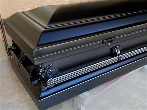 Custom Black Casket Custom Casket Sky Caskets