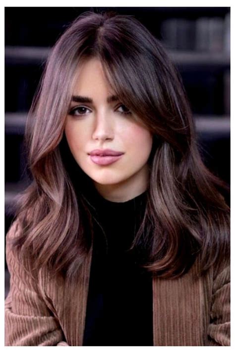 40 Haircuts With Curtain Bangs For The Ultimate Inspiration Длинные