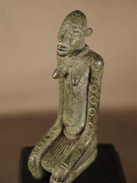 Bronze Fertility Figurine African Bronze Soninké Catawiki
