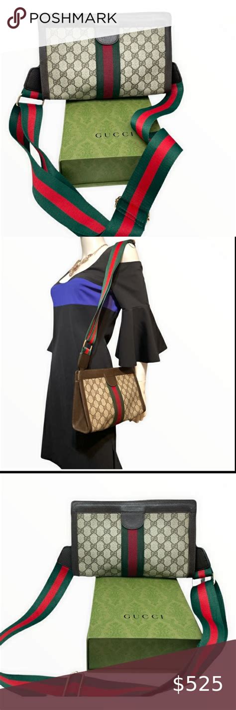 Gucci Gg Supreme Sherry Line Signature Shoulder Bag Shoulder Bag