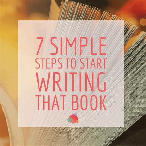 Seven Simple Steps To Start Writing A Book Now Spin Sucks