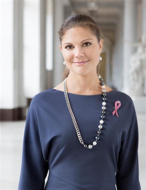Princesses Lives Victoria Became Patron Of The Pink Ribbon Campaign