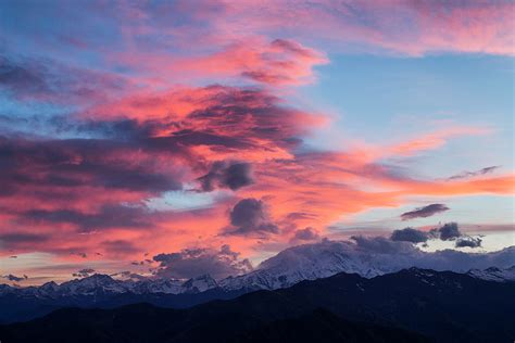 Alps Sunset A Magical Sunset Over The Alps A Few Years Ago Flickr