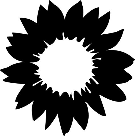 Startseite publikationen medien logo der grünen. Sonnenblume schwarz - transparenter Hintergrund | BÜNDNIS ...