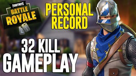 32 Kill Solo Squads Fortnite Battle Royale Gameplay Ninja Gaming News
