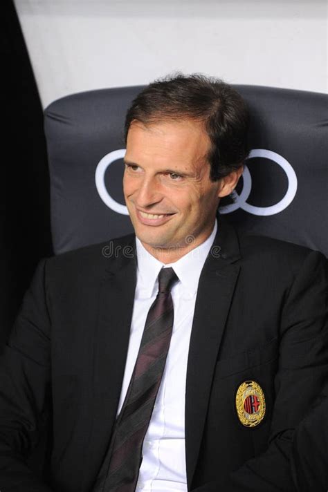 Massimiliano Allegri Before The Match Editorial Stock Photo Image Of