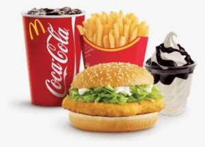 Mcdonald S Big Mac Transparent Png Stickpng Mcdonalds Mcchicken And Fries Free Transparent