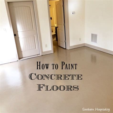 Epoxy floor paint for warehouse cement floor paint and epoxy resin. How To Paint a Concrete Floor | Painted concrete floors ...