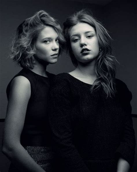 Léa Seydoux And Adèle Exarchopoulos In Blue Is The Warmest