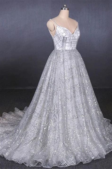 Https://techalive.net/wedding/silver Glitter Wedding Dress