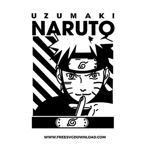 Naruto Uzumaki Svg And Png Free Cut Files Free Svg Download