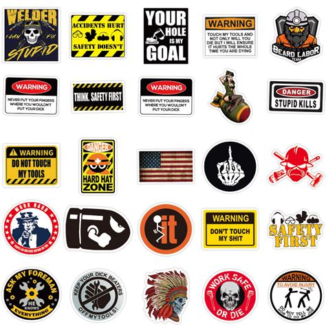 100 Pcs Rock Band Logo Stickers Decal Lot Punk Music Vinyl Etsy