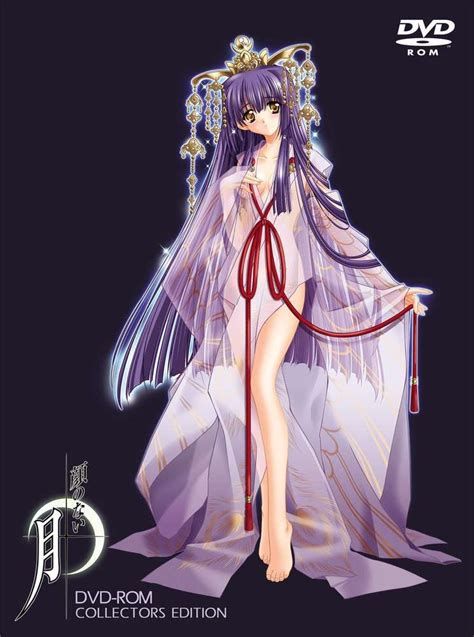 Suzuna With Long Purple Hair Sheer White Dress By Manga